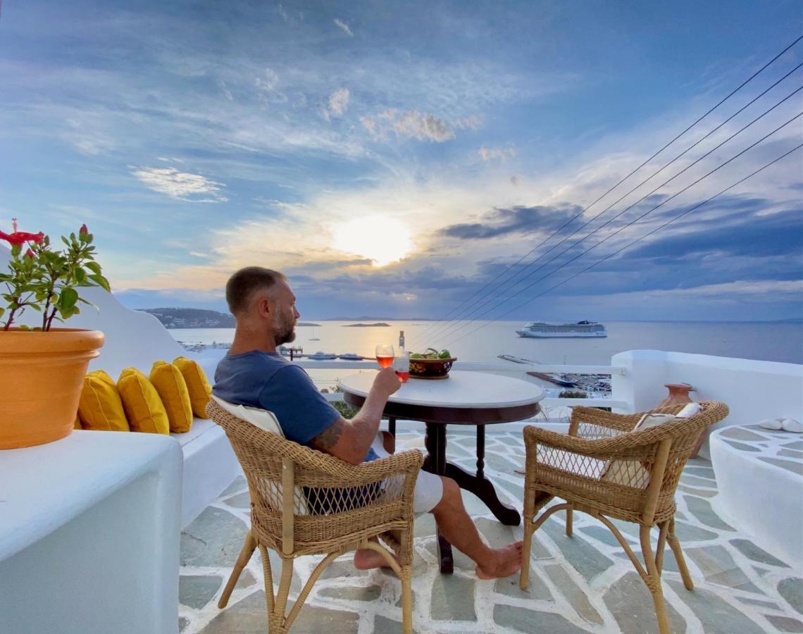 Apartmán Anemones Sea View Mykonos Town Exteriér fotografie