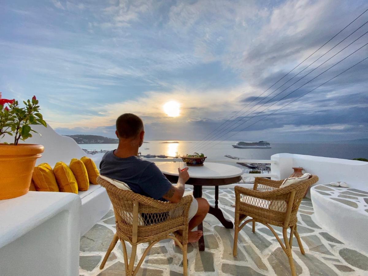 Apartmán Anemones Sea View Mykonos Town Exteriér fotografie