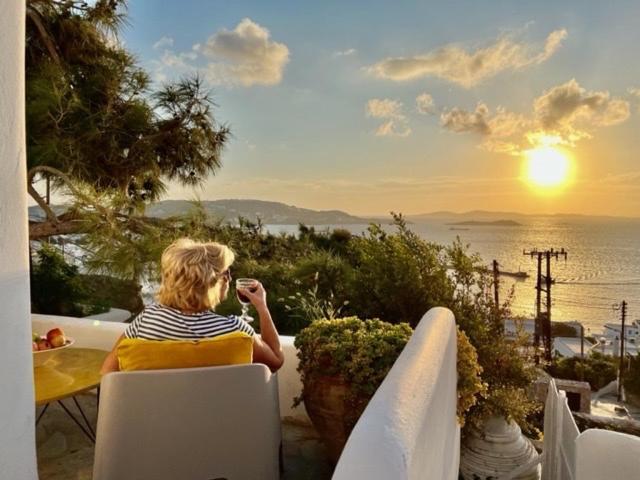 Apartmán Anemones Sea View Mykonos Town Exteriér fotografie